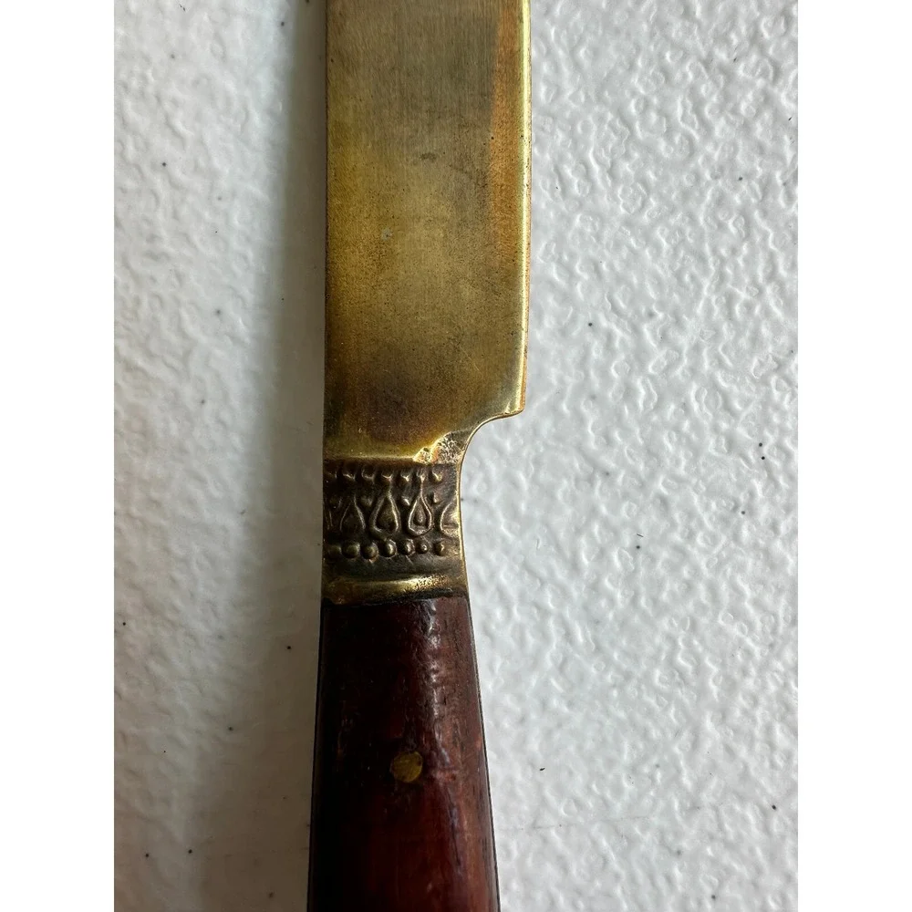 Vtg Flatware Siam hors‎ d'oeuvres Set Knife Fork & Spoon Cocktail Asian Thailand